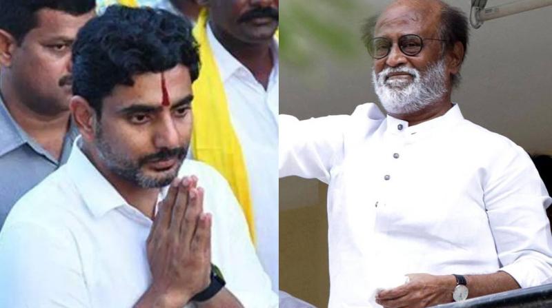 Rajinikanth comes in support of CBN after arrest