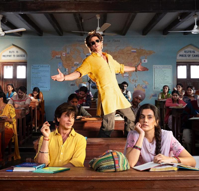 SRK fans embrace ‘Lutt Putt Gaya’ dance challenge on a plane as Dunki hype soars, Watch Video!