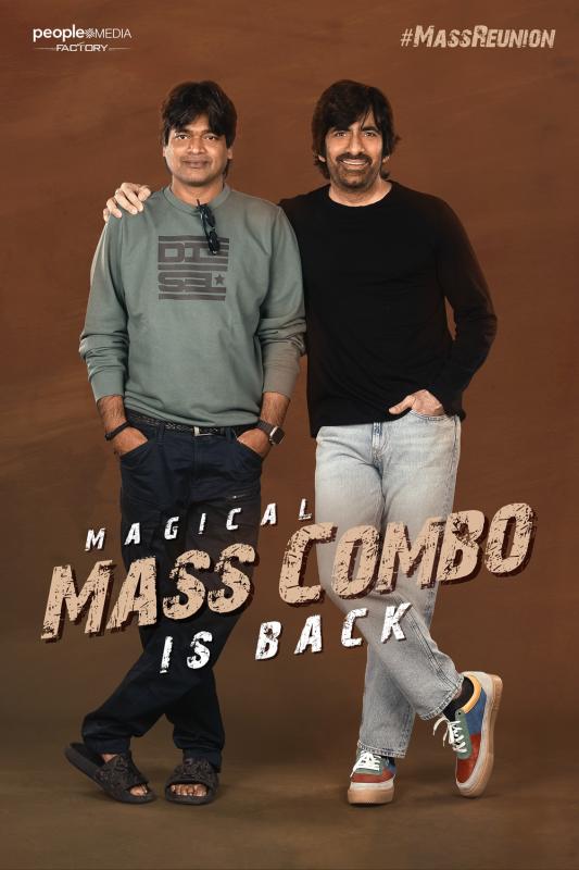 Magical Mass Combo Is Back- Mass Maharaja Ravi Teja, Harish Shankar’s Film Announced