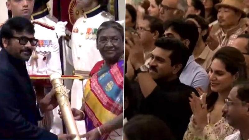 Megastar Chiranjeevi Receives Prestigious Padma Vibhushan Award