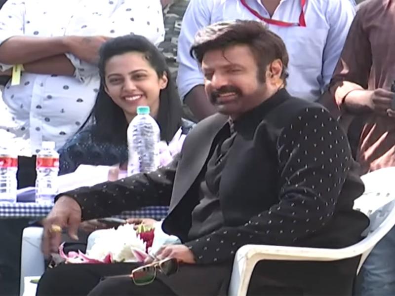 Mokshagna, Tejaswini pose to photos with Pawan Kalyan