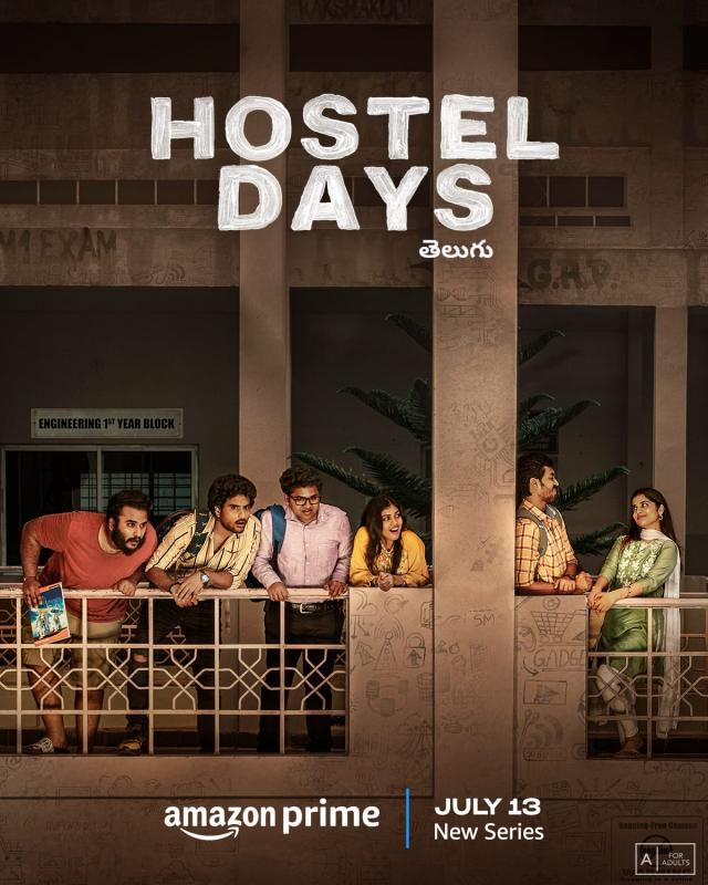 Prime Video unveils the trailer of the new Telugu series "Hostel Days"
