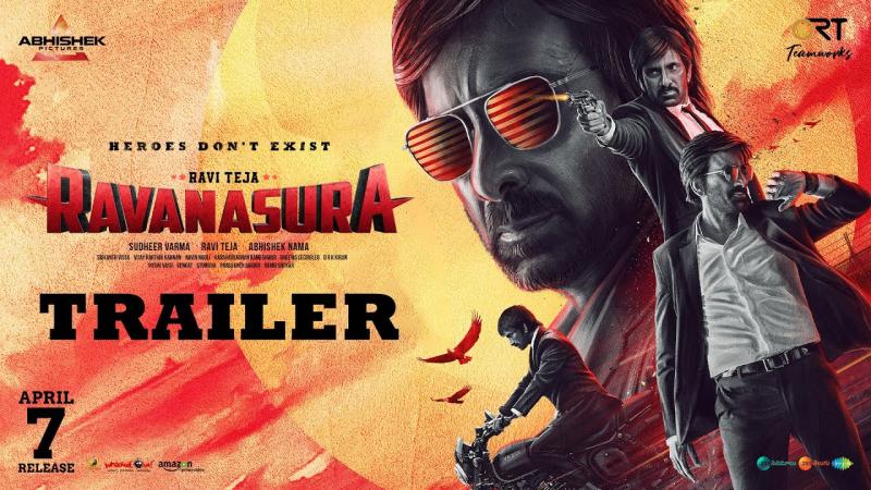 Ravanasura trailer  Ravi Teja as a criminal artist