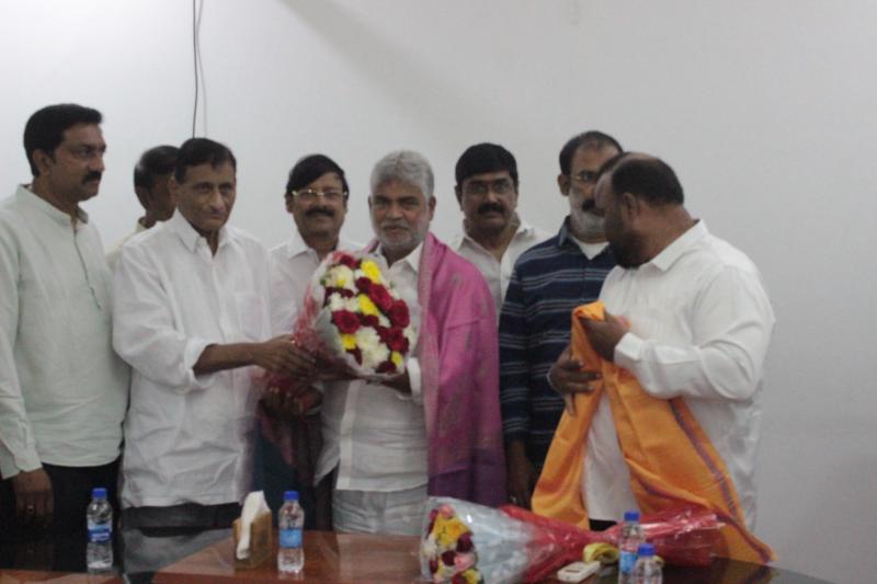 FNCC members honored Gaddam Prasad Kumar who was elected as Speaker of Telangana Assembly