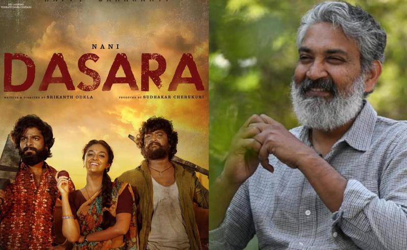 What is Rajamouli's reaction after watching Dasara