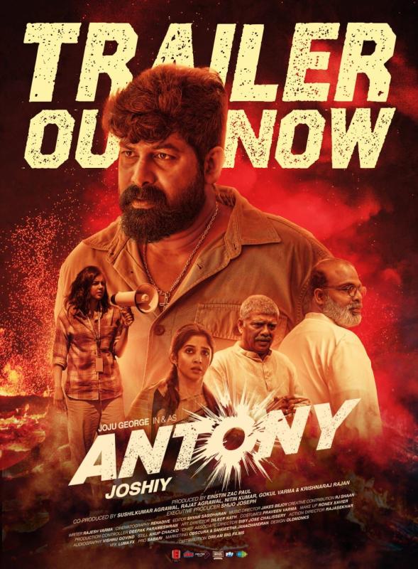 Joshiy's 'Antony' Trailer Drops: A Riveting Action Film Packed with Heartwarming