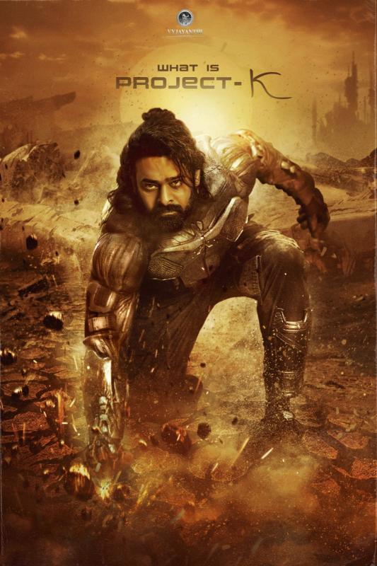 Vyjayanthi Movies Unveils Prabhas's Enigmatic First Look from 'Project K' ahead of SDCC