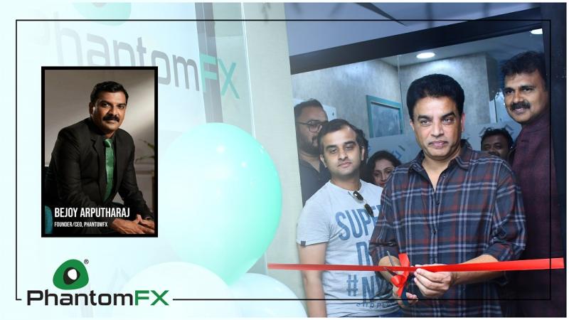 Famous Producer Dil Raju Launches Phantom FX Office in Hyderabad!!