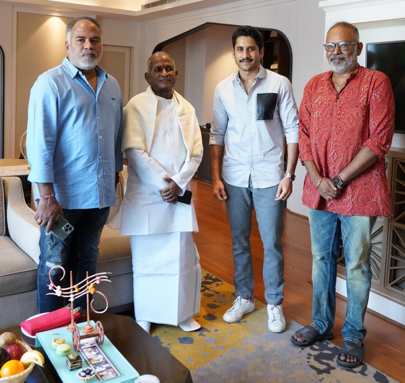 Custody Team meets Isaignani and Legendary Maestro Ilaiyaraaja