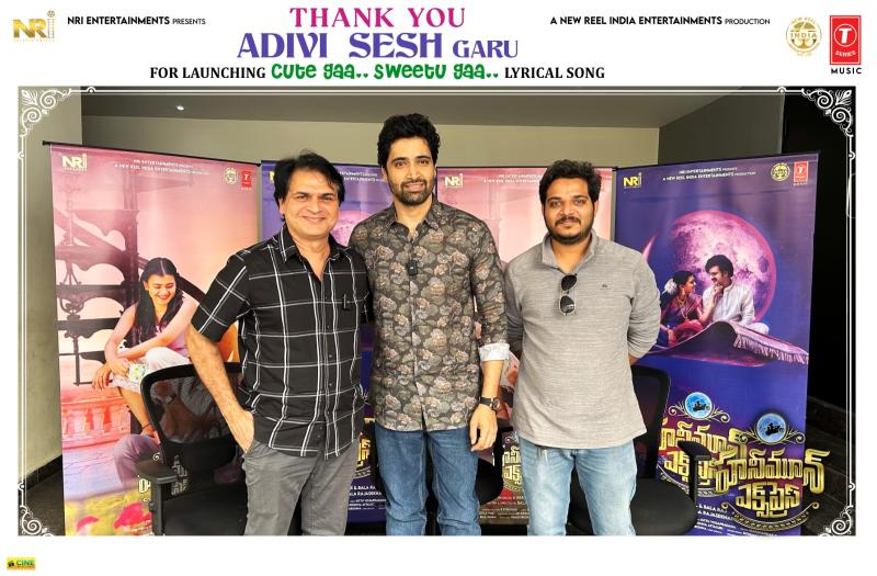 Action Star Adivi Sesh releases 3rd song from Honeymoon Express