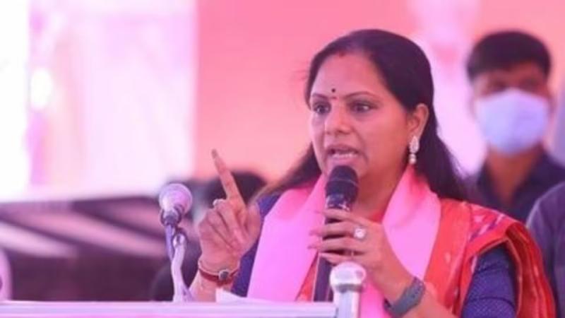 Delhi Liquor Scam  Kavitha in Delhi - High tension