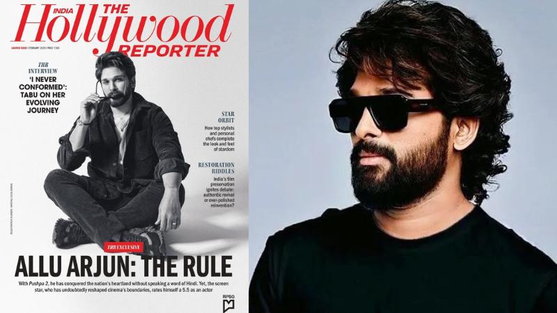 Allu Arjun Shines as &lsquo;Star of India&rsquo; on Hollywood Reporter Cover, Pushpa 2&rsquo;s Global Impact Grows