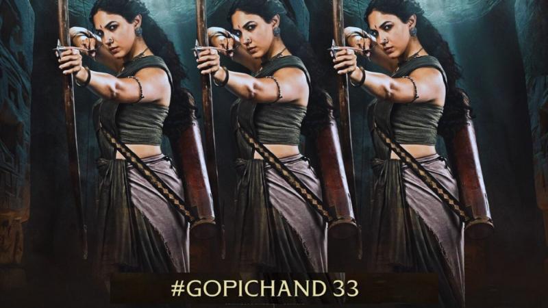 Ritu Varma Unveils Fierce First Look as Sathyavathi in Gopichand33