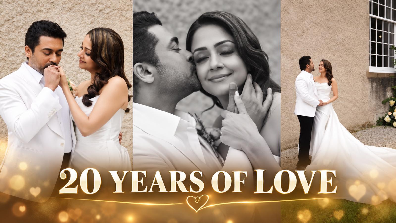 Suriya and Jyotika Renew Wedding Vows After 20 Years