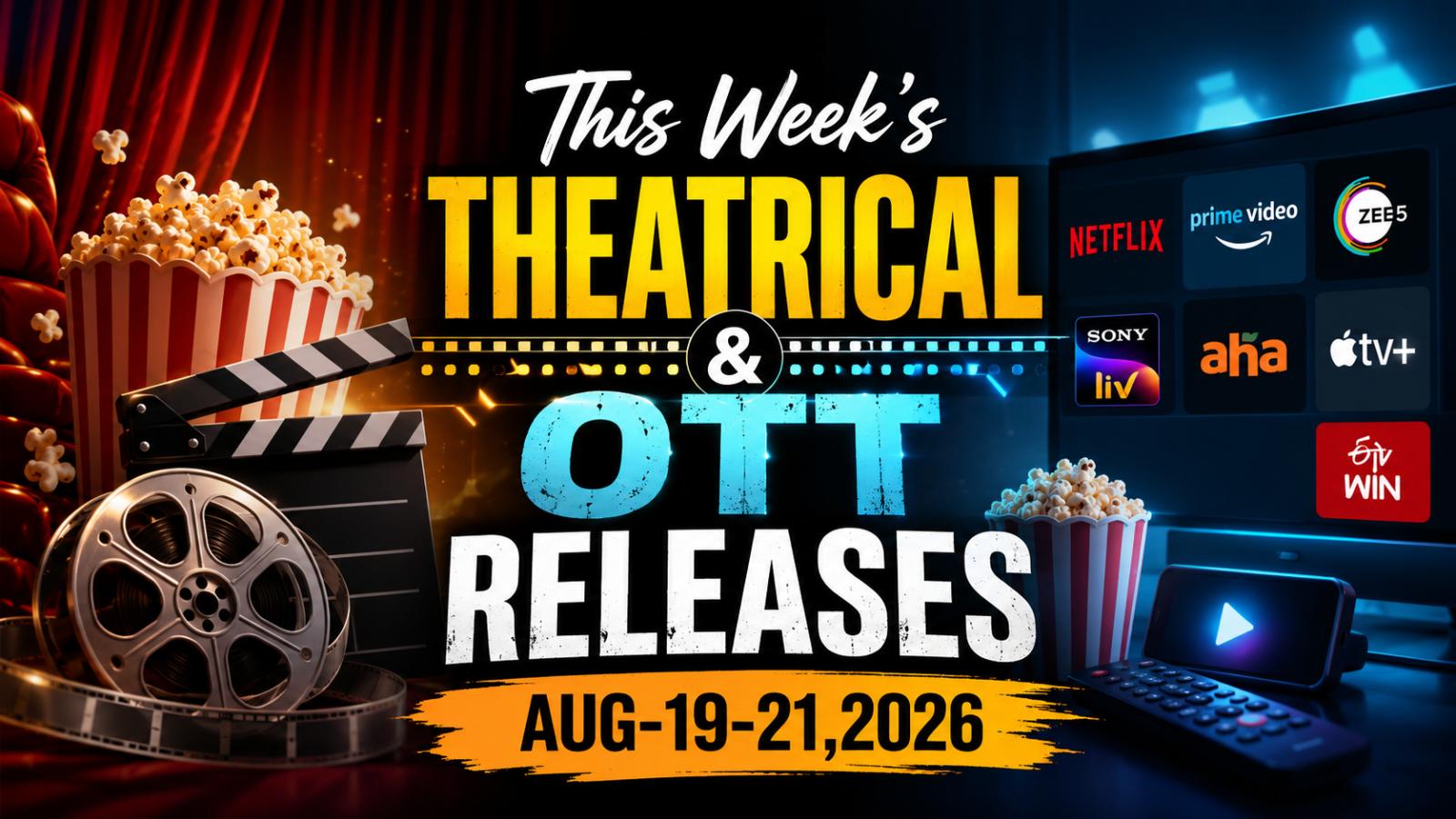 This Week’s Theatrical and OTT Releases: Full List