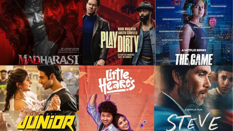 Top OTT Releases October 1-3, 2025 Madharaasi, Play Dirty, Junior, Little Hearts, Steve And More