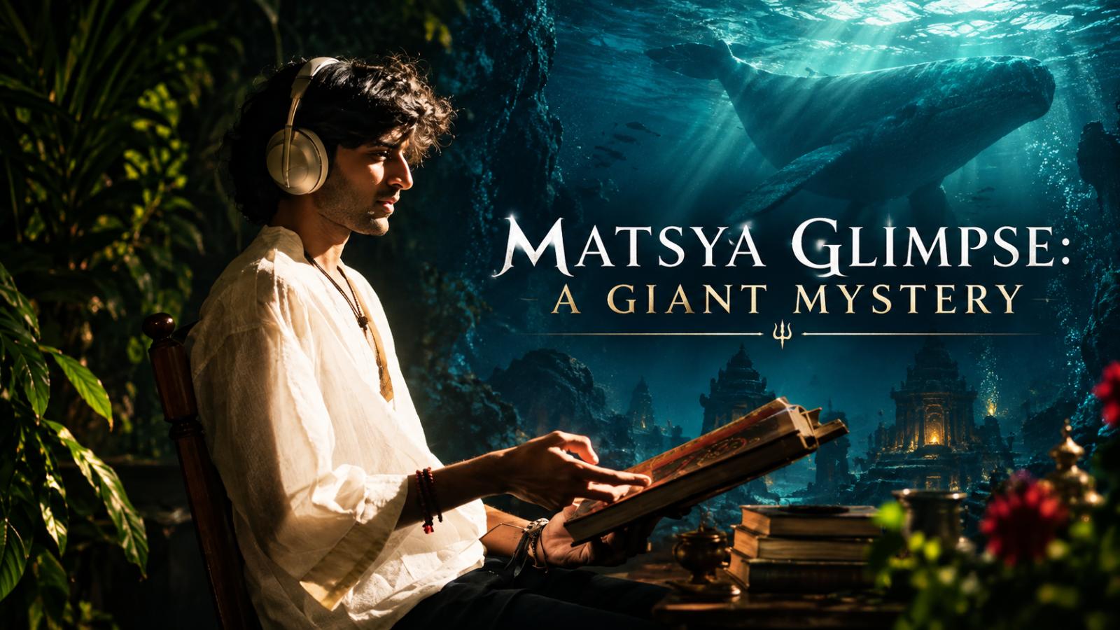 Matsya Glimpse: Vivasvaan&rsquo;s Debut Teases a Giant Whale