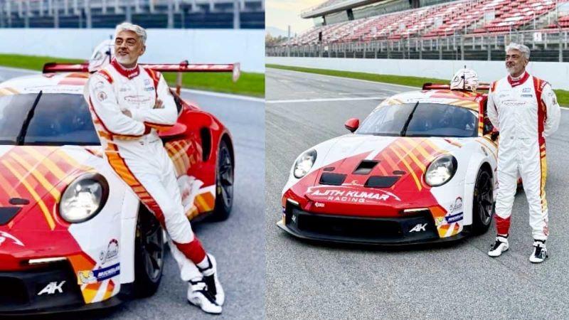 Ajith Kumar Involved in Car Accident During Dubai Training, Uninjured