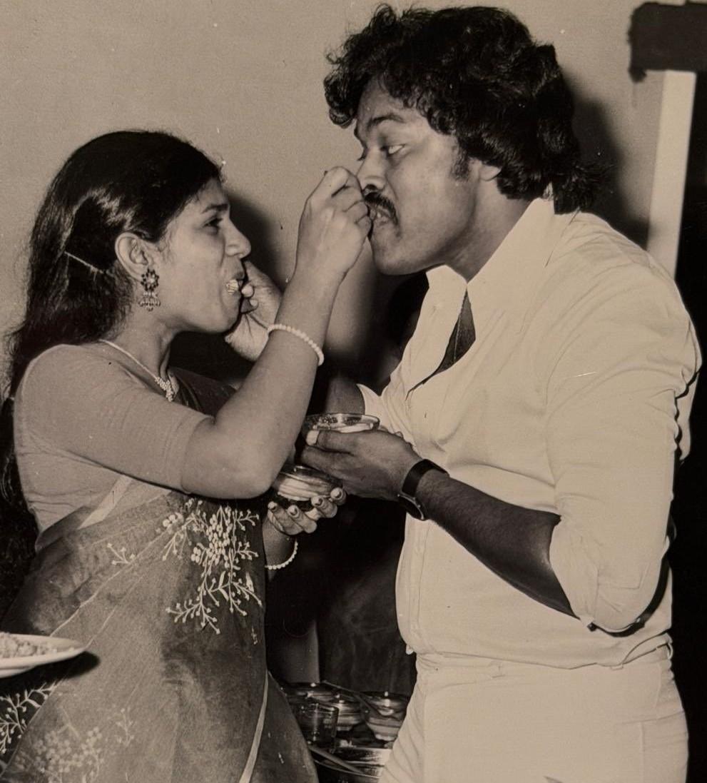 Chiranjeevi Celebrates 44 Years of Love With Surekha in Heartfelt Post