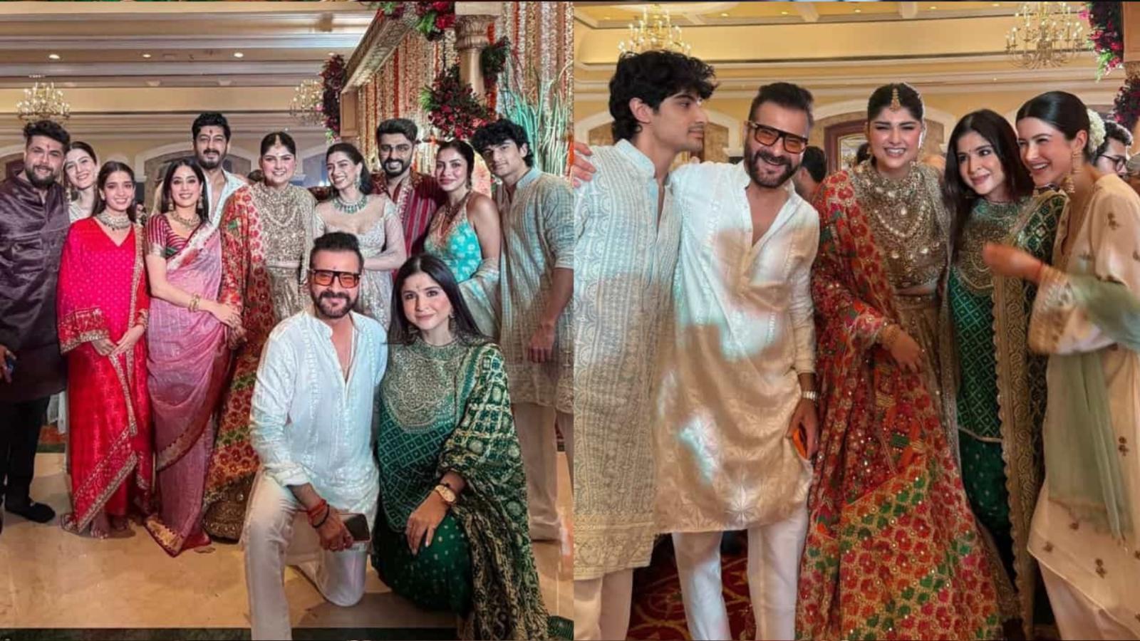 Anshula Kapoor Begins Wedding Festivities With Maata Ki Chowki