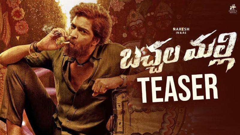 Allari Naresh's 'Bachhala Malli' Teaser Boosts Excitement for December Release
