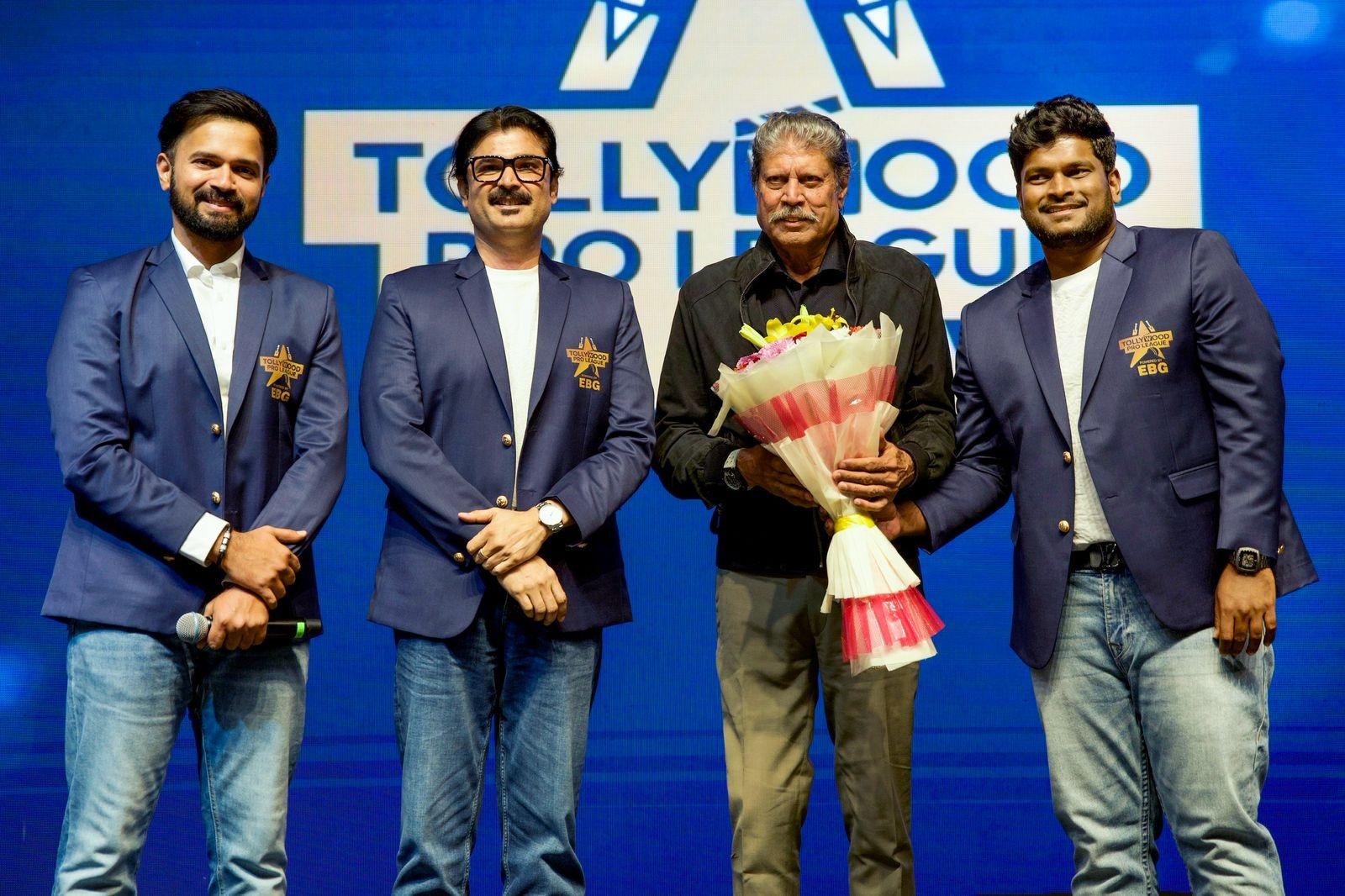 Tollywood Pro League Launched With Kapil Dev, Sehwag And Raina In Attendance