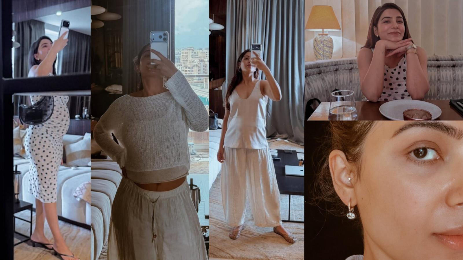 Samantha’s Simple Looks Redefine Maternity-Inspired Chic