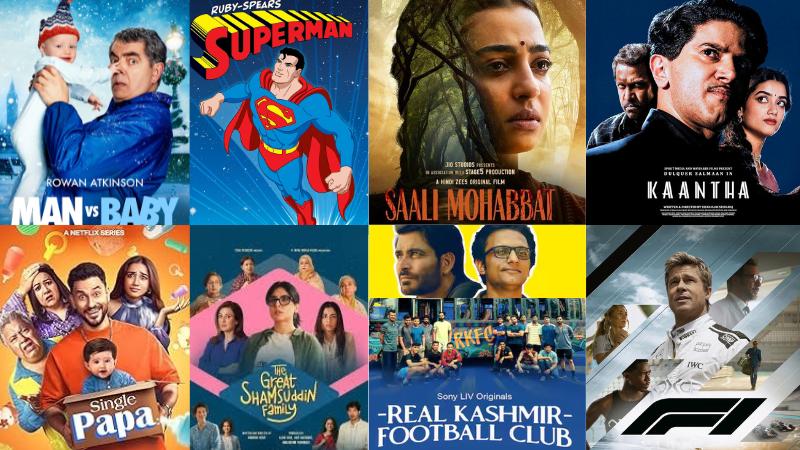 Top OTT Releases December 11-12, 2025  Man vs Baby, Superman, Saali Mohabbat, Kaantha And More