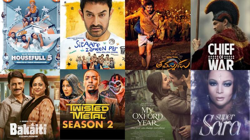 Top OTT Releases of August 1, 2025 Housefull 5, Sitaare Zameen Par, Thammudu & More