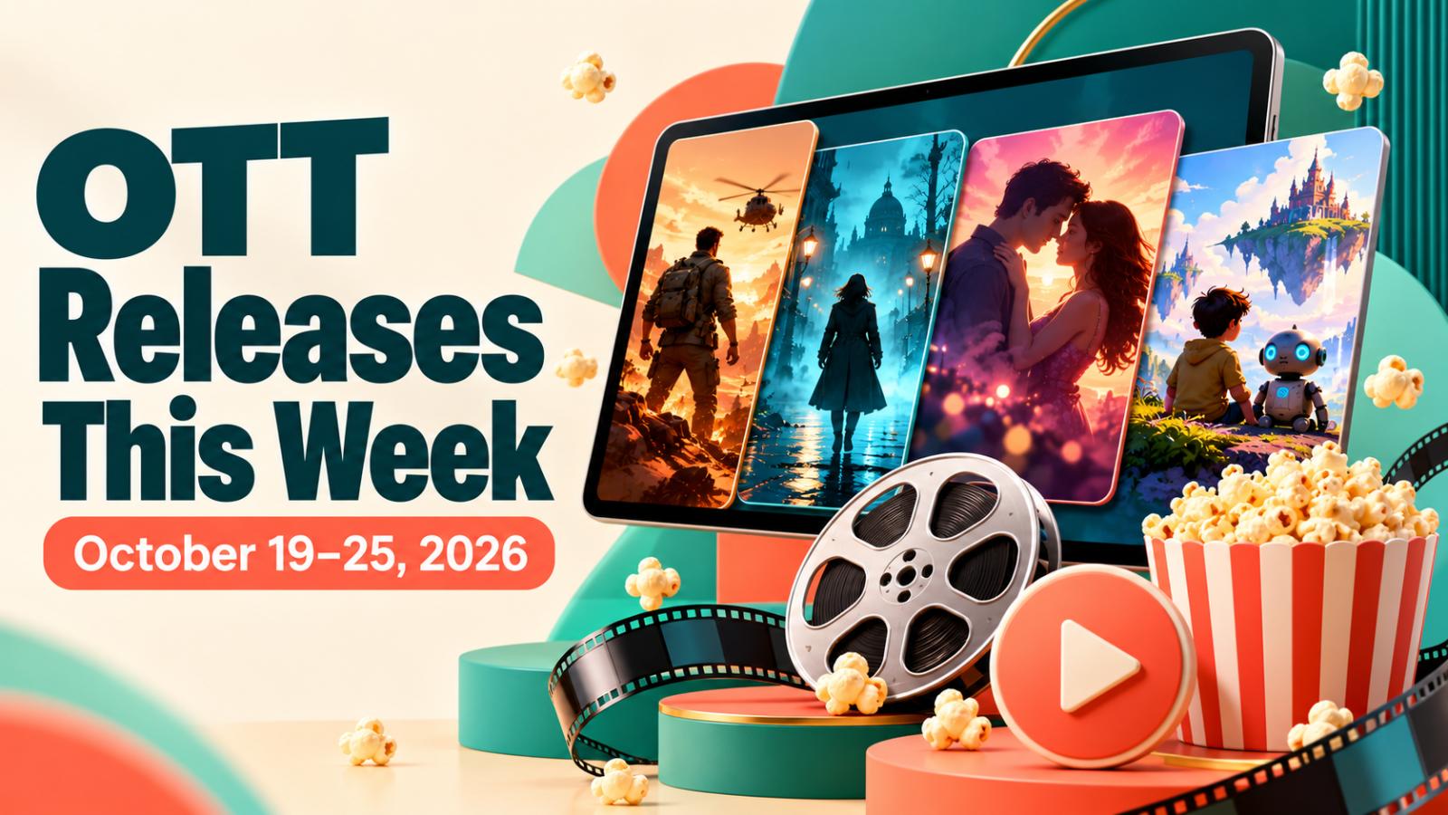 OTT Releases This Week: Movies and Series Arriving October 19&ndash;25