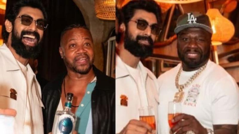 Rana Daggubati parties with 50 cent & Flo Rida in Miami