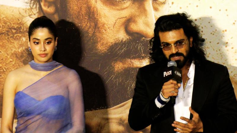 Ram Charan Janhvi Kapoor Peddi Honors Chiranjeevi Sridevi Legacy