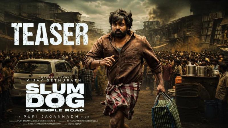 Slum Dog Teaser: Vijay Sethupathi&rsquo;s Bloody Revenge Unveiled