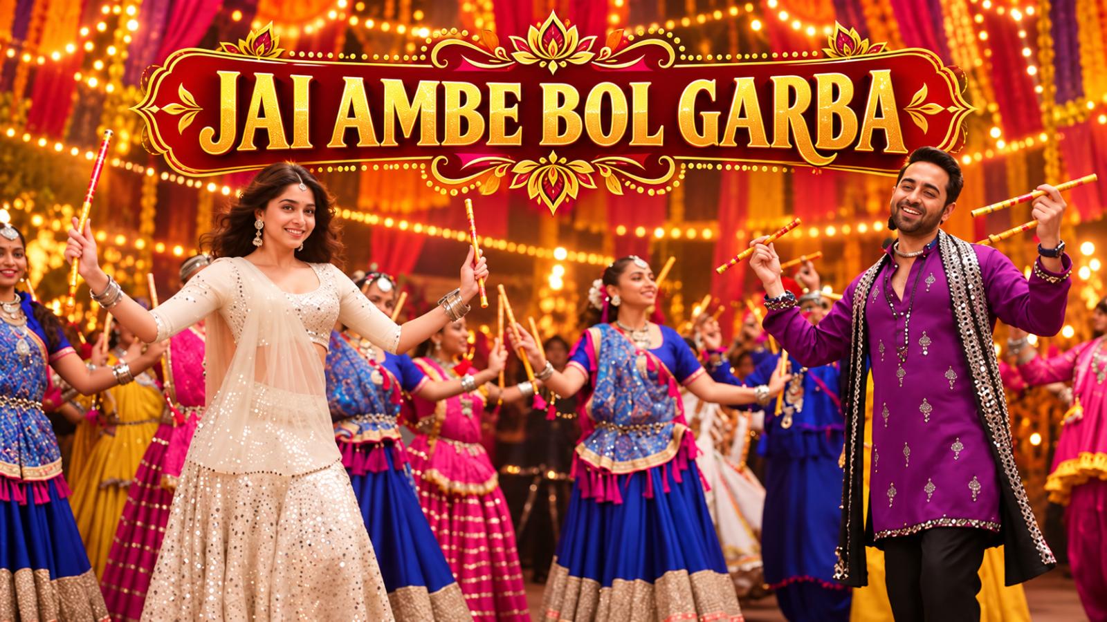 Himesh&rsquo;s First Garba Song Jai Ambe Bol Is Out