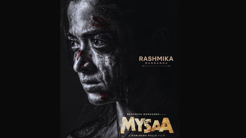 Mysaa Poster: Rashmika Mandanna Stuns With Fierce Injured Look