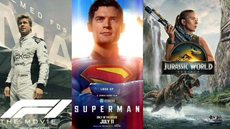 F1 and Jurassic World Dominate Indian Box Office, Superman Struggles to Keep Up