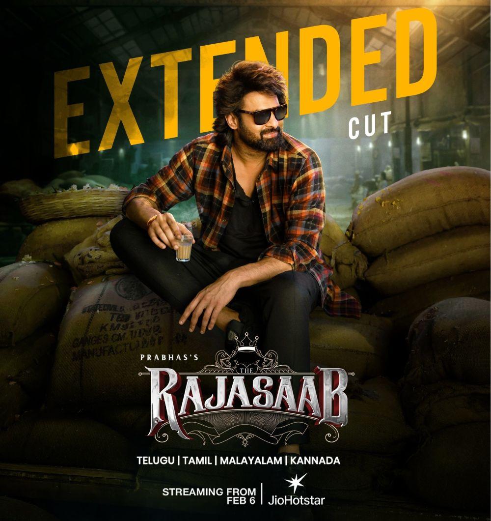 Rajasaab Streaming on JioHotstar from February 6 with Extended Cut Featuring Prabhas