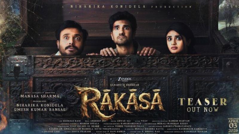 Rakasa Teaser: Sangeeth Shobhan Stars in a Hilarious Horror Comedy