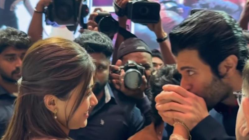 Vijay Devarakonda and Rashmika Mandanna Shine at The Girlfriend Success Event