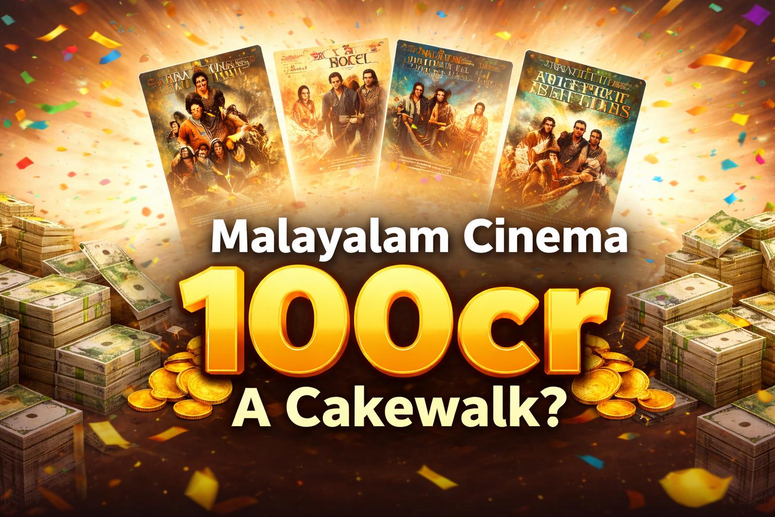 Malayalam Cinema Achieving ₹100 Crore Milestone: A New Era for Mollywood