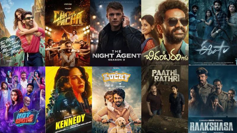 Top OTT Releases Feb 19&ndash;20, 2026: Tu Meri Main Tera, Lucky, Eesha, Chatha Pacha & More