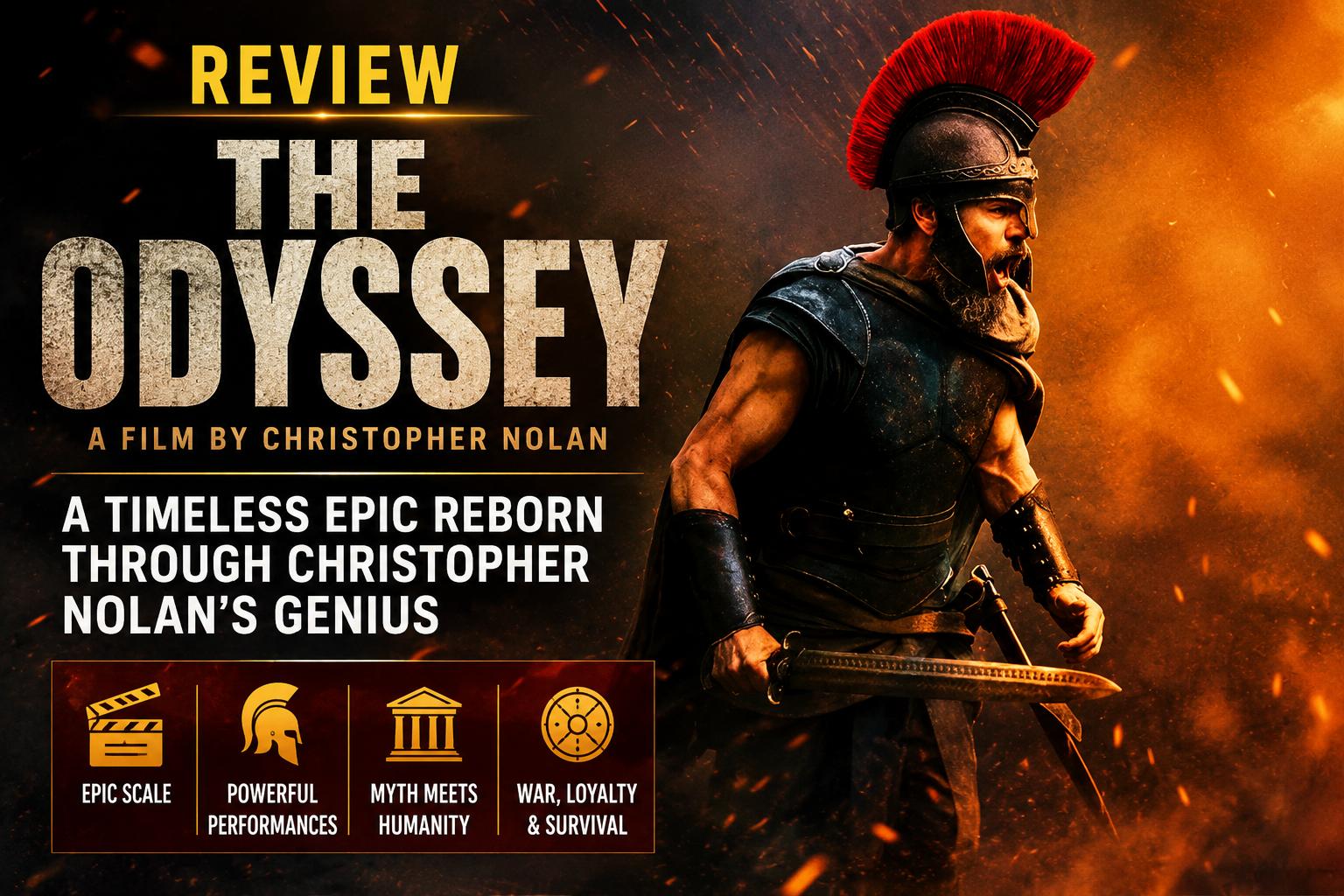 The Odyssey Review Christopher Nolan Delivers an IMAX Epic