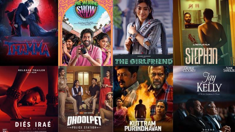 Top OTT Releases December 2-5, 2025: Thamma, The Girlfriend, Stephen And More