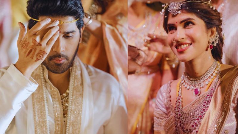 Allu Sirish Nayanika Reddy Wedding Photos Go Viral After Grand Hyderabad Ceremony