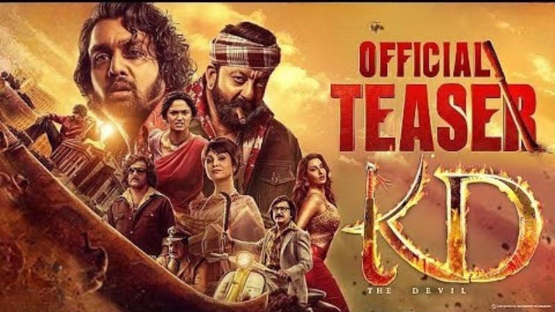 KD Teaser: Sanjay Dutt, Dhruva Sarja in 70s Gangster Saga