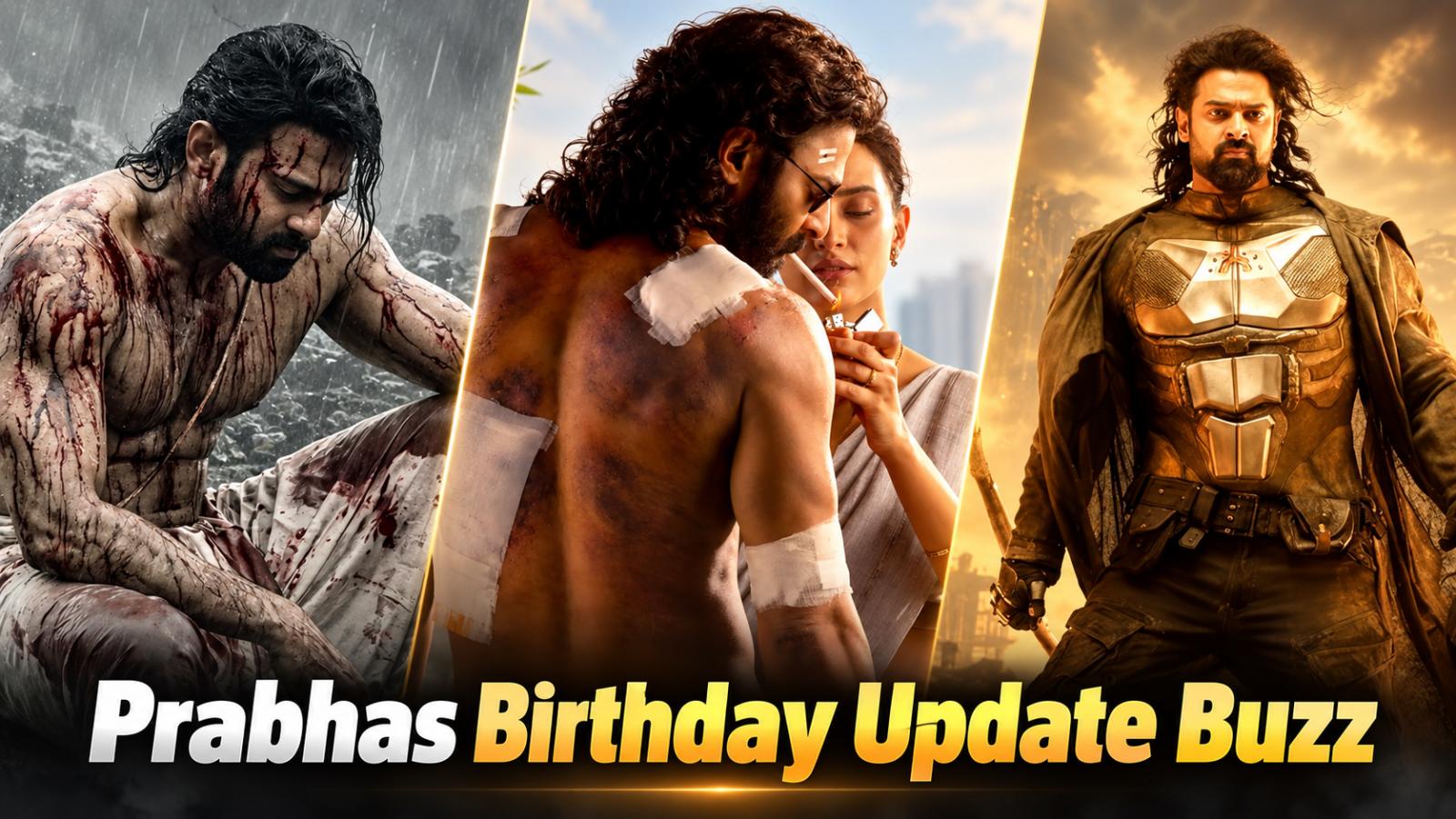 Prabhas Birthday Buzz: Fauzi, Spirit and Kalki 2 Updates