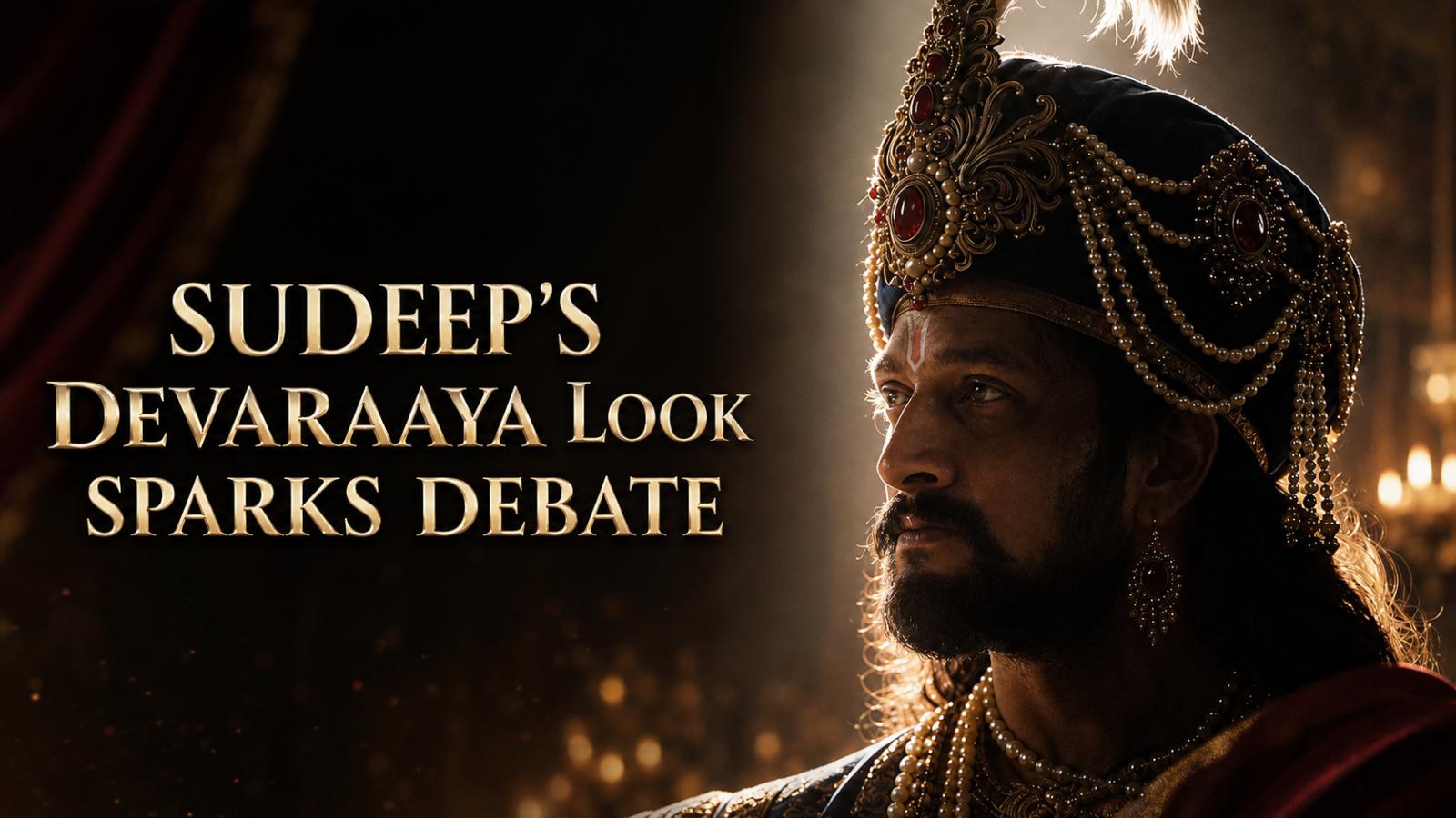 Sudeep&rsquo;s Devaraaya Beard Look Sparks Historical Accuracy Row
