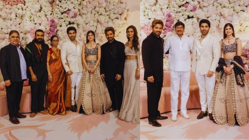 Allu Sirish’s Pre-Wedding Reception – A Glimpse of Celebration and Glamour