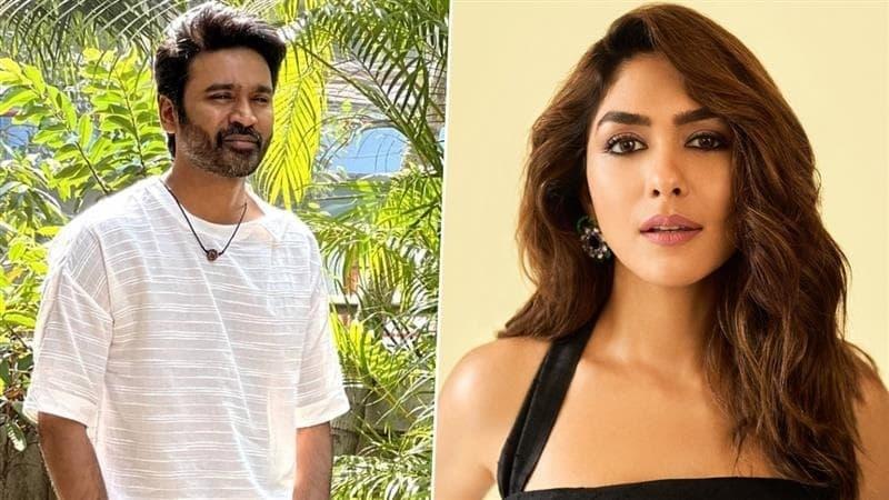 Dhanush and Mrunal Thakur Spark Dating Rumours After Viral Video from Birthday Bash