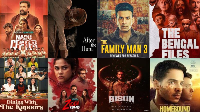 Top OTT Releases November 20-21, 2025 Nadu Center, Family Man S3, Bengal Files, Bison & More